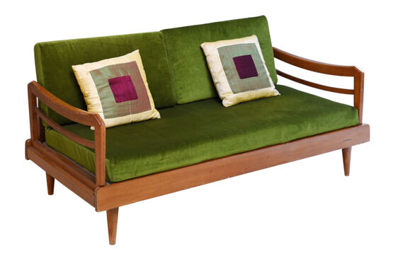 Sofa aus Samt